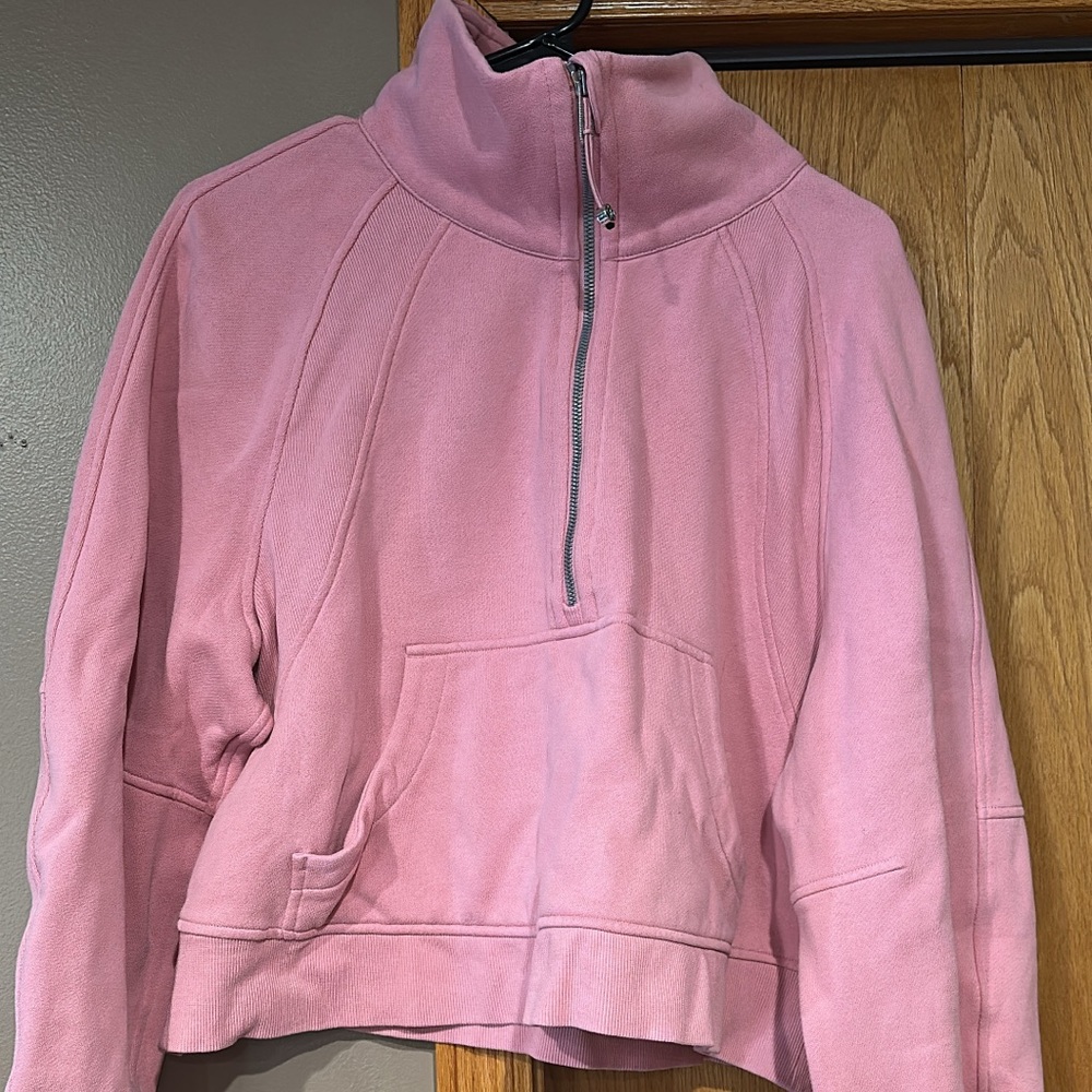 Lululemon funnel neck scuba m/l